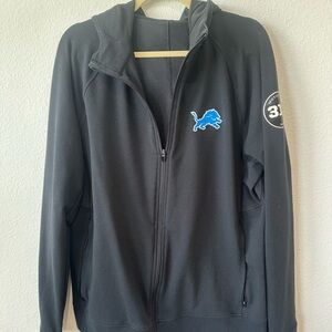 lululemon athletica Detroit Lions Black Hoodie with Blue Logo